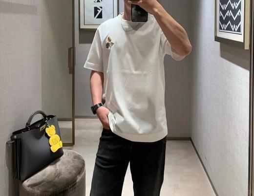 F家 热狗刺绣圆领短袖 商品图6