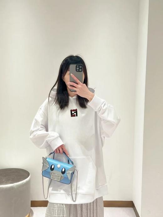 F家 薯条刺绣连帽卫衣 商品图1