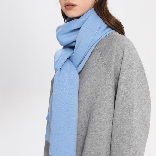 零意义·软糯细羊毛围巾男女款 195X55CM 商品图9