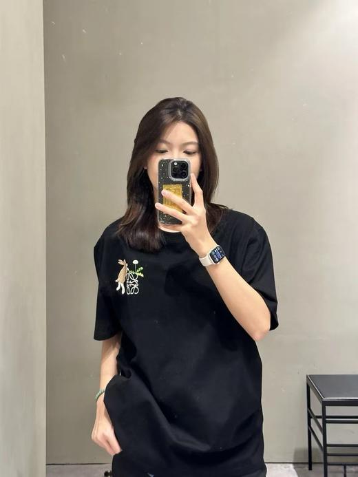 罗家 刺绣兔子圆领短袖 商品图6