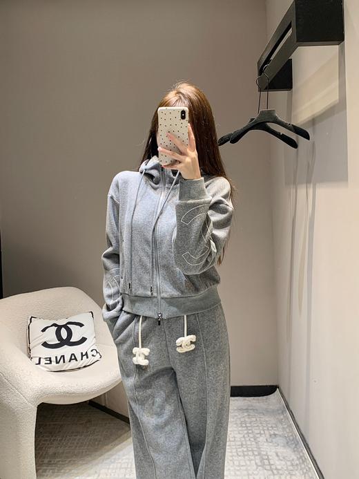 香奶奶 24Fw秋冬新品连帽休闲加绒外套长裤套装（UYDQJB）（UYML） 商品图6
