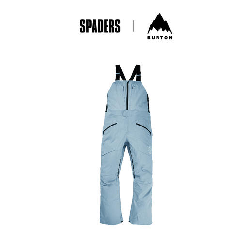 24/25BURTON雪服M AK GORE FRBRD BIB DUSTY BLUE 商品图0