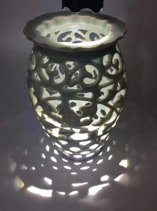 影青镂空灯笼式瓶，顺丰包邮 商品图5
