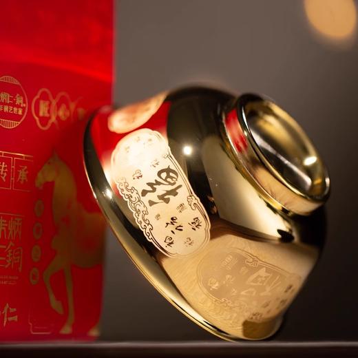 朱炳仁铜 五福金碗 中式儿童福字白铜碗满月礼 商品图3