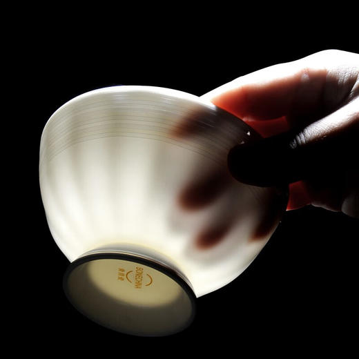 唐惠餐具整套唐山骨瓷碗盘餐具套装33头中式简约乔迁礼物皮箱包装彩虹 商品图8