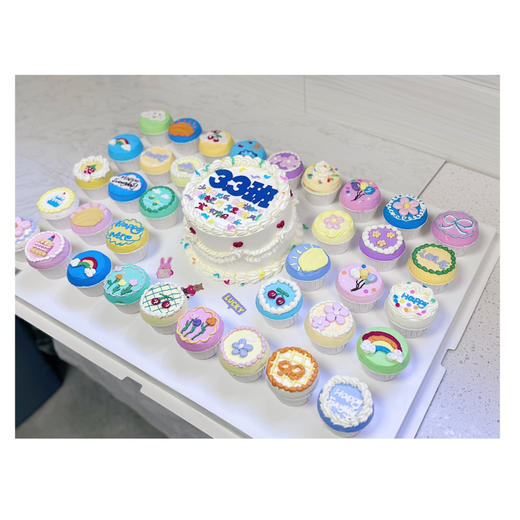 学校定制蛋糕（36个纸杯蛋糕） 商品图0