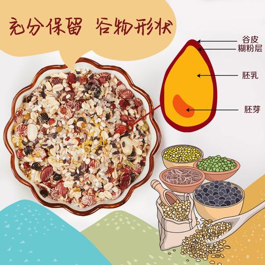 中粮初萃每日低糖快熟粥米礼盒1.6kg（初萃低糖快熟16谷粥米100g*8+初萃低糖快熟八宝粥米100g*8） 商品图12