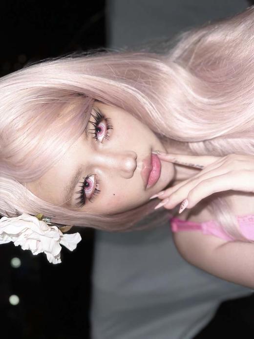 Hot girls（Hotgirl） 半年抛 玫瑰心 直径14.5mm着色14.0mm 商品图2