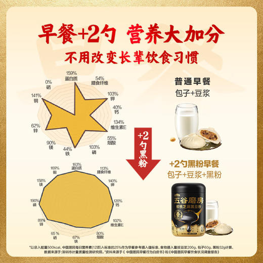 五谷磨房食养礼黑养臻礼礼盒无糖款1092g 商品图4