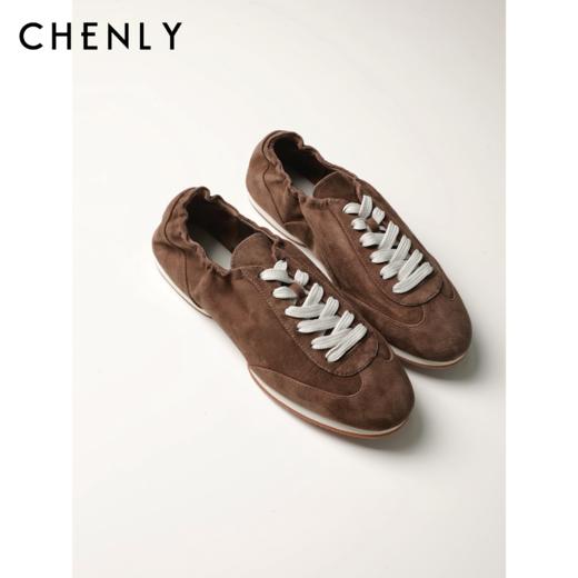 尘衣｜真皮古芭蕾德训鞋 商品图0