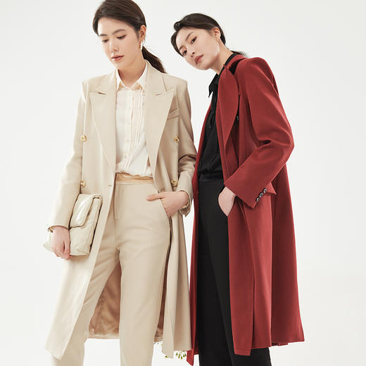 IN AND ON 高级气质羊毛西装大衣 22411 商品图4