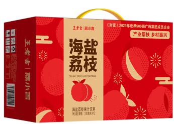 荔小吉海盐荔枝饮料 310ml 商品图0