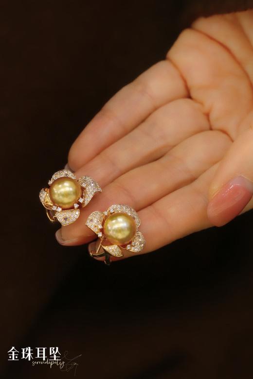 11mm-12mm金珠耳坠 商品图2