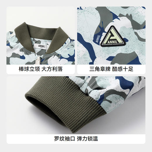 男童夹克外套春季新款安奈儿童装实体店同款AB515515 商品图4