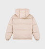 Sporty & Rich - Crown Puffer Jacket - Champagne Tan - 女装 - 夹克 - 香槟色 商品缩略图1