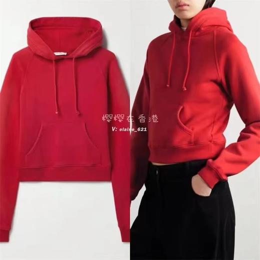 重磅！Row短款连帽卫衣  进口长绒棉加绒卫衣 商品图0