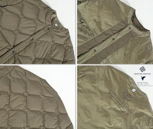 Martine Wester男密可柔轻量面料无领鹅绒服11083816 商品图5