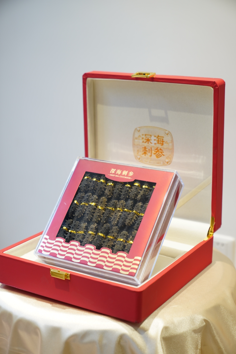 .大连一级淡干海参礼盒250克