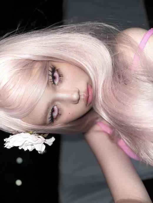 Hot girls（Hotgirl） 半年抛 玫瑰心 直径14.5mm着色14.0mm 商品图3