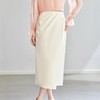 全新升级【铂金会员146/天猫199/差价53】(54106) 洛诗琳时尚通勤半身裙2025春季新款百搭直筒褶皱显瘦裙子 商品缩略图2