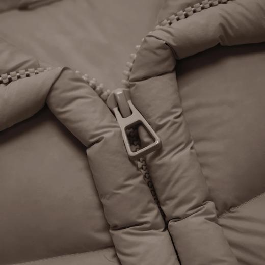 【破价】N°28 冬季轻奢时尚鹅绒服设计感保暖中长款外套 8A51Y228 商品图4