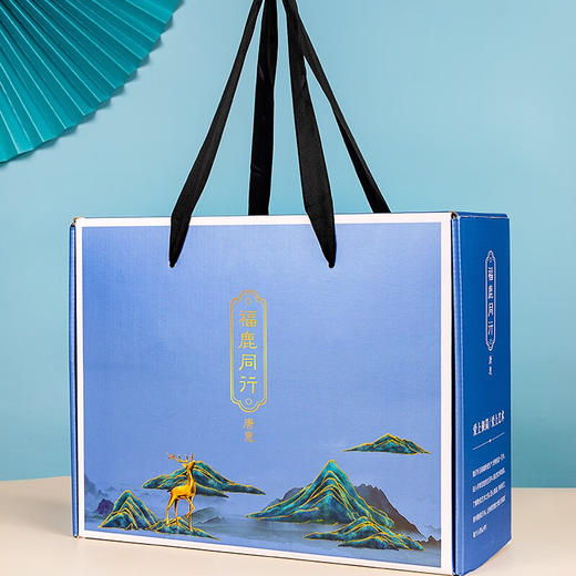 唐惠 碗筷家用套装 年会婚庆 礼品碗具筷子中式餐具组合礼品碗套装新款家用4.5寸金钟面碗六碗福鹿同行 套餐 商品图8