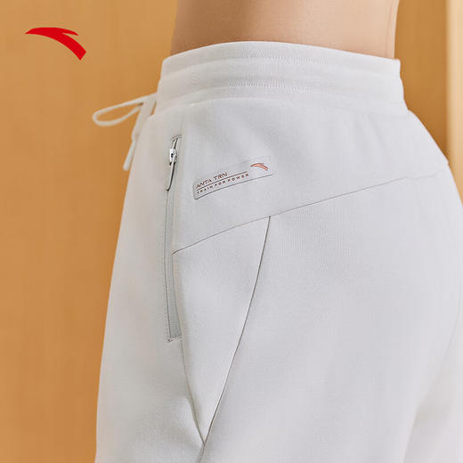 安踏（ANTA）灵动裤 女休闲通勤直筒裤针织运动长裤弹力舒适裤子162517312 商品图2