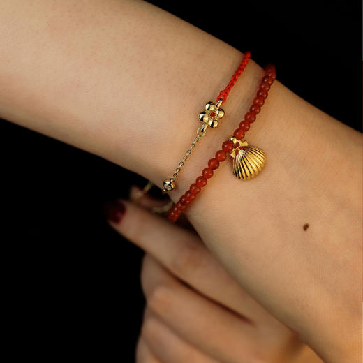 含晖·幸运四叶双链手链 商品图5