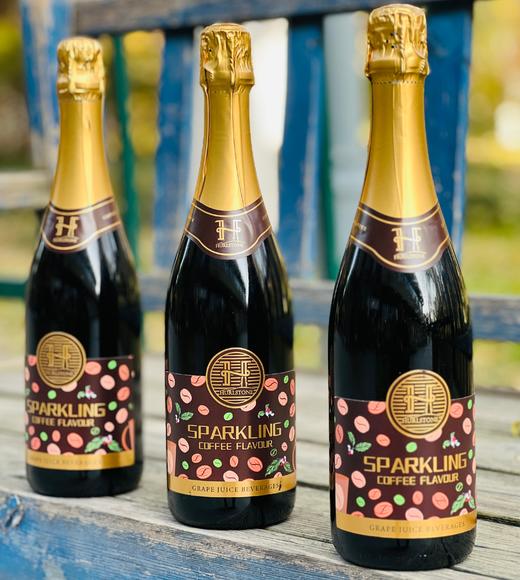 HURLSTONE赫尔斯顿零度含气红葡萄汁饮料澳洲进口无酒精葡萄汁0度起泡酒 赫尔斯顿0度咖啡味红葡萄汁 商品图7