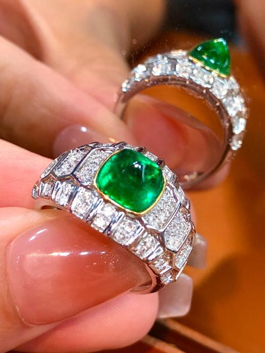 2.38ct糖塔祖母绿戒指 商品图2