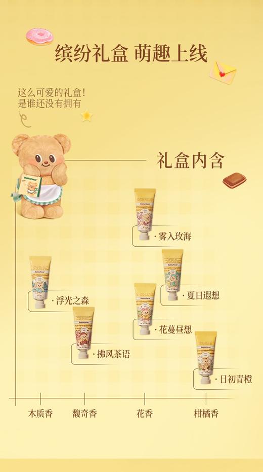 劲爆价🔥Roopy润培身体乳&素颜霜&护手霜礼盒装 ✅拿下全部香型，原价25/支！小支更便携 ✅身体乳擦起来！又香又嫩又水润！面部护肤级成分❗三段式香氛推进者定制调香❗国际香料巨头奇华顿 送礼礼物 商品图4