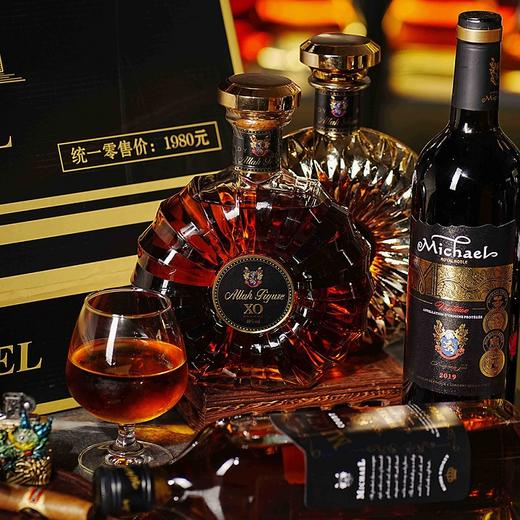 热卖中！！【免费试喝2瓶 赠海马刀1枚】【法国原瓶进口】XO威士忌干红6件套礼盒（白兰地700ml*2瓶+威士忌700ml+红酒750ml*2瓶+冰白500ml）拍3箱规格加赠一樽两杯 商品图6