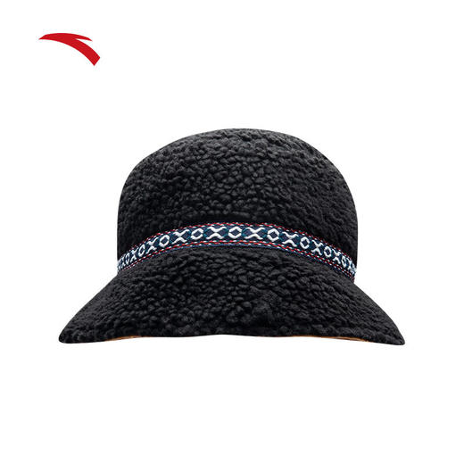 安踏凯里·欧文系列 男女渔夫帽双面绒街头潮流简约时尚帽子192511282 商品图0