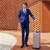 【婚礼季/含羊毛】柒牌西服套装男士2025秋冬新款商务休闲平驳领西装正装	127C70640 商品缩略图3
