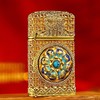 ZIPPO打火机DIY窄机套壳如意小算盘防风男士金色国潮风 JCZ 商品缩略图1