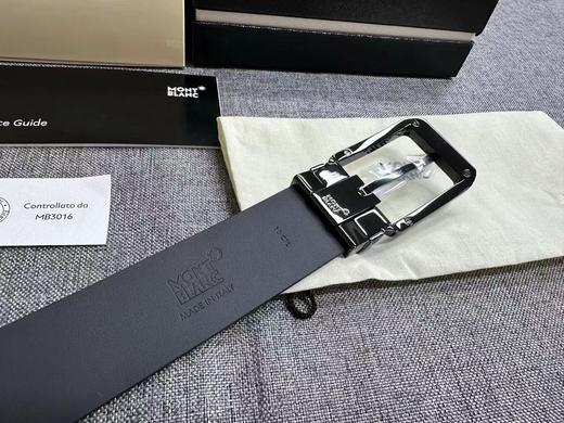 年终重磅 万宝龙风尚系列男士牛皮腰封，货号130587，官价3300+ 商品图4