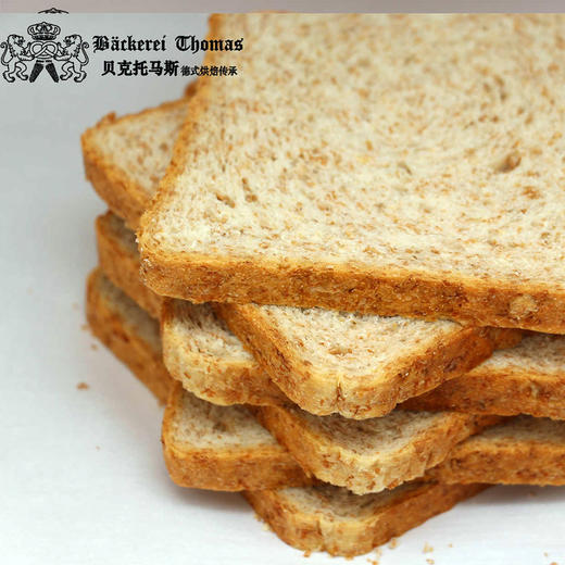 3211无油无糖全麦吐司 Whole Wheat Toast 200g 6片 商品图1