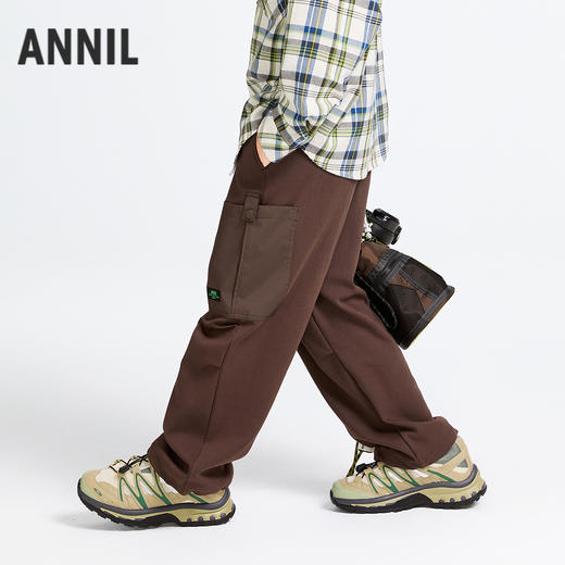 男童全腰针织单裤春季新款安奈儿童装实体店同款AB516518 商品图2