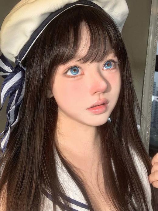 Hot girls（Hotgirl） 半年抛  蔚海蓝光  直径14.2mm着色13.6mm 商品图10