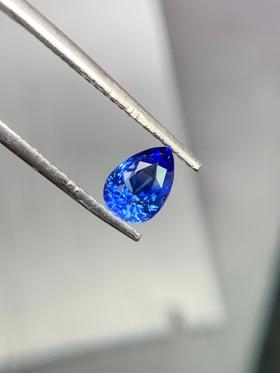 1.02ct刻面蓝宝石裸石