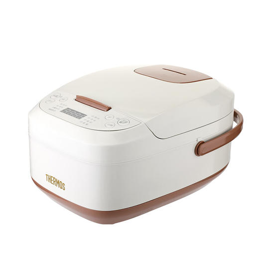 THERMOS膳魔师 EHA-4143E 智能微电脑电饭锅 奶白色860W 商品图0
