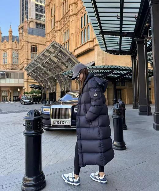 稀缺可遇不可求蒙口Maya长款鹅绒羽绒服男女同款 商品图8