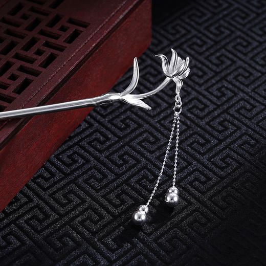 子佩集S990银【芝兰玉树】发簪【V365】纯银2412 商品图1