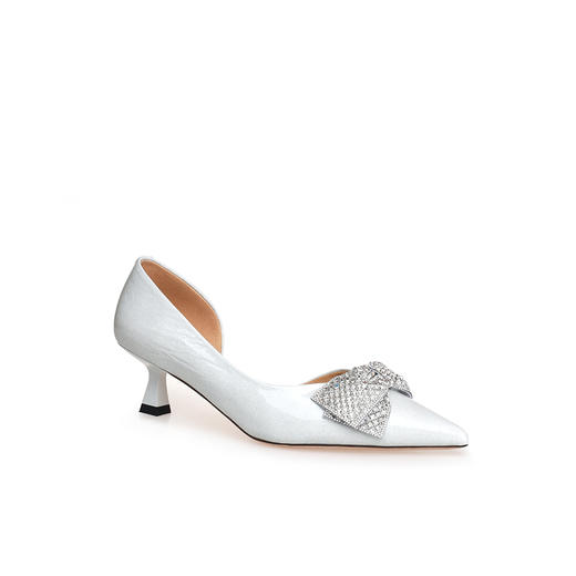 豪麟名鞋奥莱迪嘉女鞋皮鞋牛移膜革DJYYA51WP008白色  原价1660元 商品图0