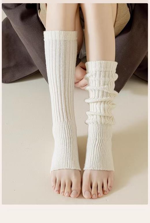 董洁杨幂同款保袜时髦美式复古堆堆袜套 商品图13