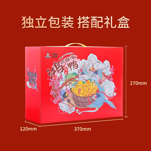 周黑鸭_零食礼包 【鸿运当头礼盒】 商品图1