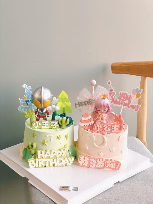 「创意定制」双主题 可任选 宝宝生日蛋糕 商品图1