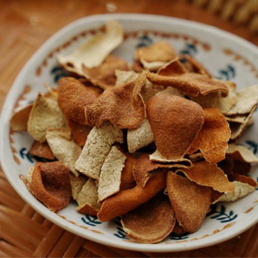 【川陈皮自用实惠装(50克/罐 非四瓣花)】2017/ 2018/ 2019混合年份;70年老树大红袍川红橘:自然晾晒 商品图3