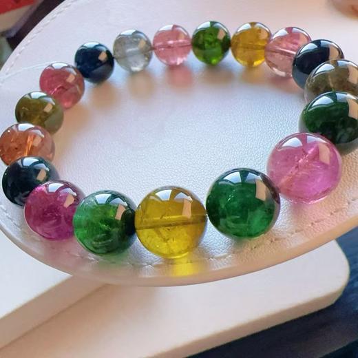 11mm-12mm单圈老矿碧玺手串 商品图1