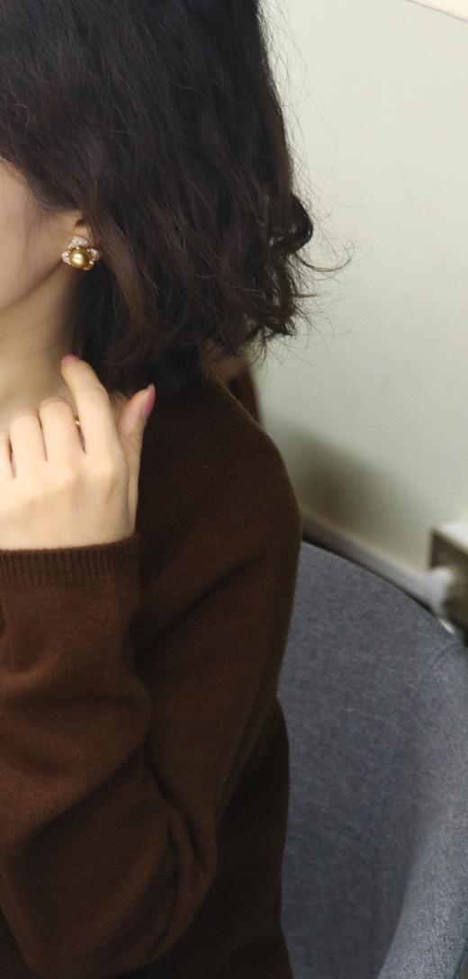 11mm-12mm金珠耳坠 商品图4